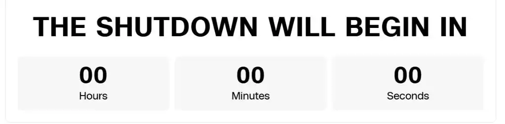 七年来首次！美国政府正式“关门”