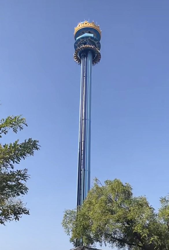 郑州方特确认跳楼机悬停半空无人受伤！称将加强设备维护检测