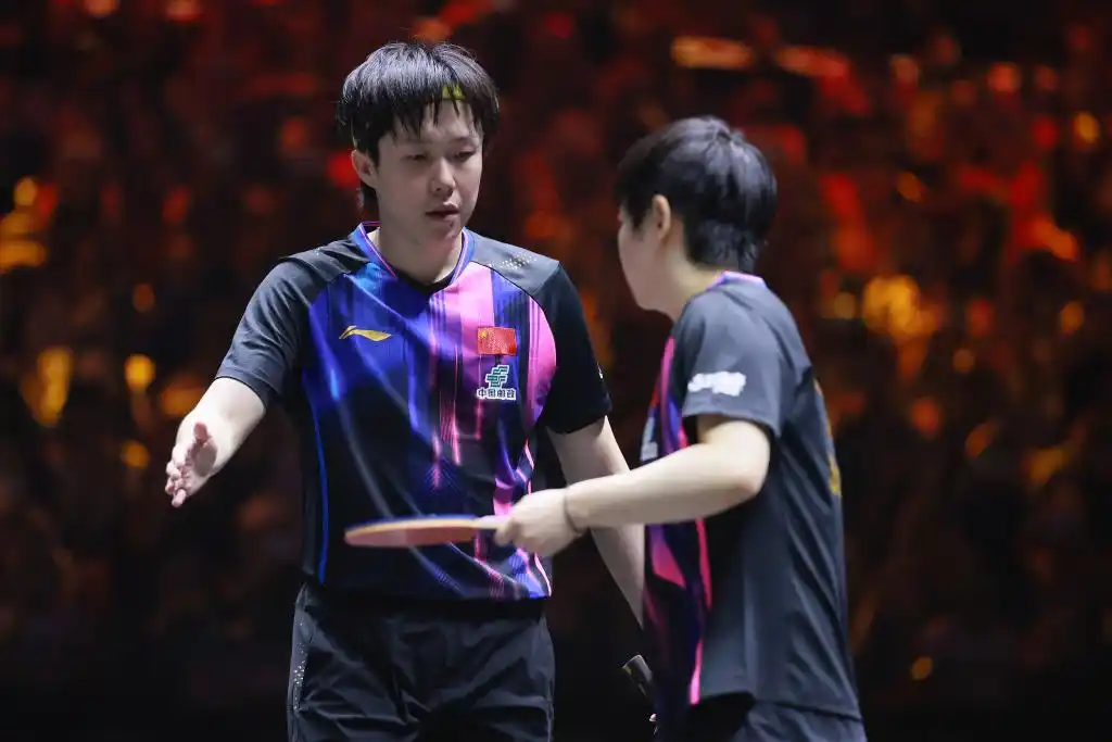 直落三局赢下“国乒内战”,王楚钦/孙颖莎战胜陈垣宇/蒯曼