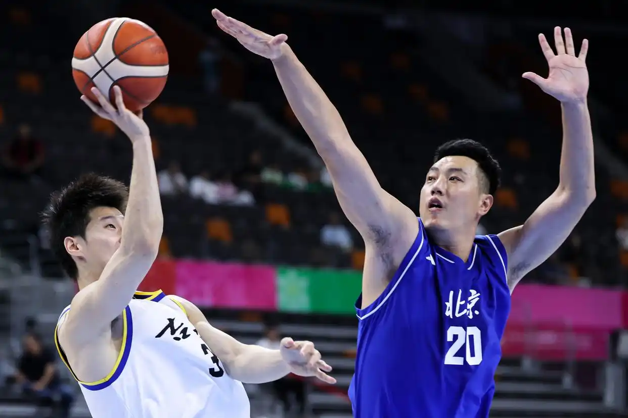 （全运会）篮球男子成年组小组赛：北京队胜吉林队