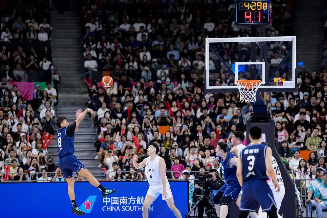 全运会｜广东大胜浙江 男篮成年组产生八强