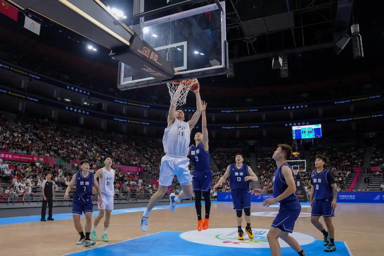 全运会|广东大胜浙江 男篮成年组产生八强