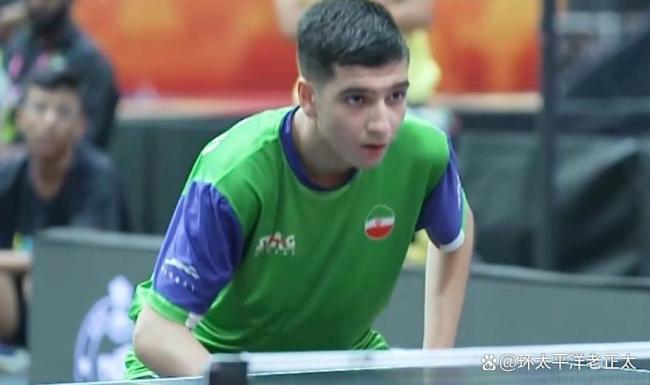 中国男乒3-1伊朗进亚锦赛四强 逆转晋级展现实力