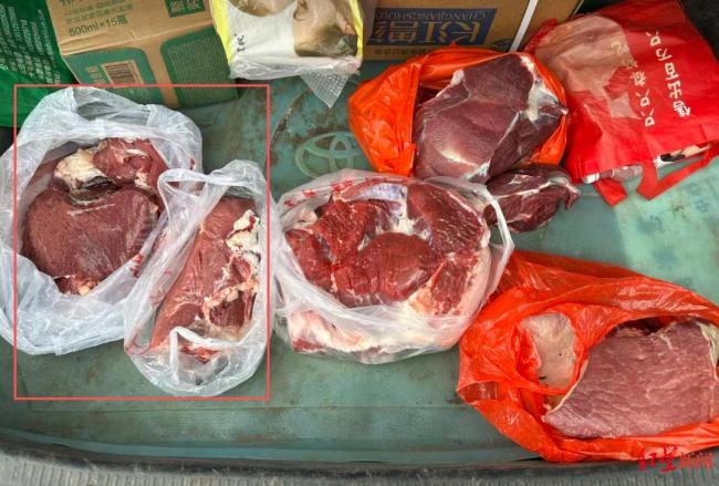 屠宰点藏身农家院 切开牛胸注水 牛肉市场乱象揭秘(2)