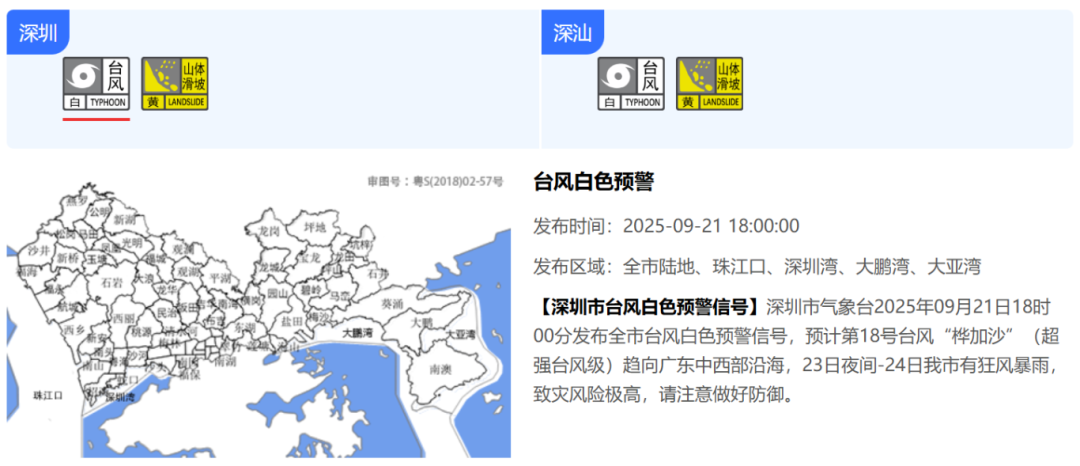 刚刚，深圳发布台风预警信号！市应急局回应是否“五停”