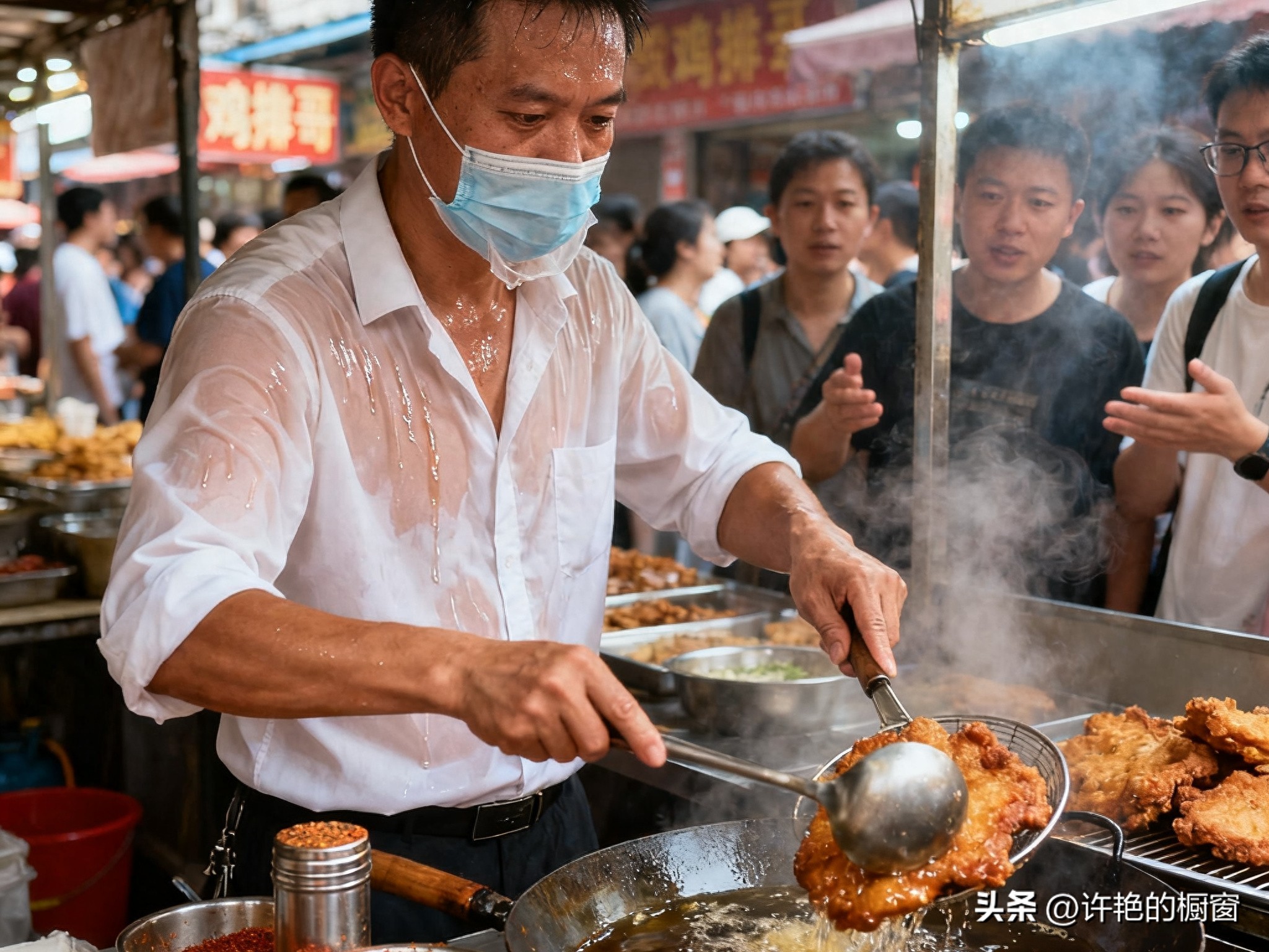 惊！景德镇鸡排哥限购，烟火气里藏着滚烫真心！