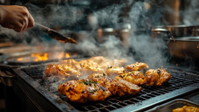 直击景德镇鸡排哥出摊现场